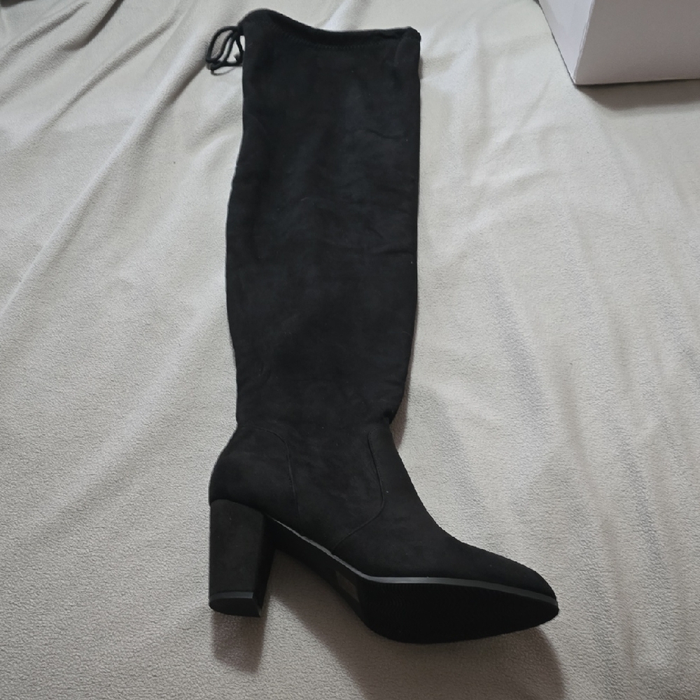 Dream Pairs Black Over the Knee Boots